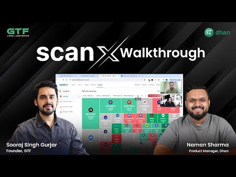 Introduction to ScanX - Stock Screening & Market Research Tool by Dhan