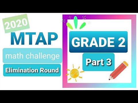 2020 GRADE 2 MTAP MATH CHALLENGE REVIEWER PART 3