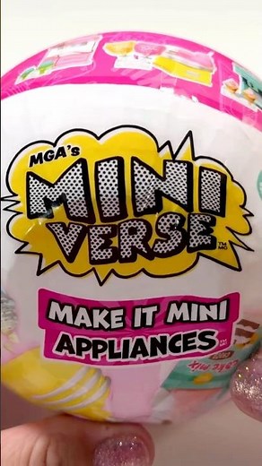 Mini Verse Make It Mini Appliances ASMR | Full Process Preview