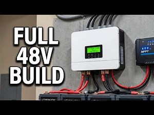 How to Build a COMPLETE 48V Offgrid Solar System | Step-by-Step Guide