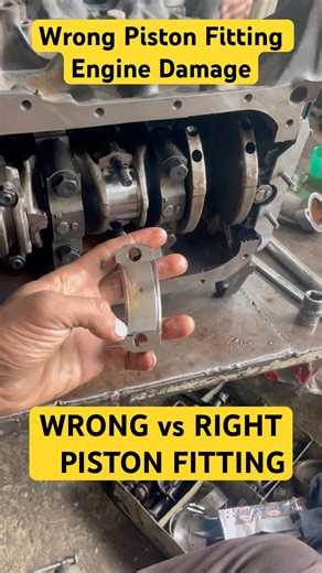 How to Fit Piston & Connecting Rod Correctly #aliautoworkshop #automobile