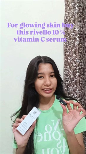 vritika on Instagram: "Using the Rivello 10% Vitamin C Serum daily to brighten my skin and fade dark spots. It’s lightweight, non-sticky, and gives that instant glow. If you want clear, radiant skin, this one is a must in your routine.#Revillo #VitaminCSerum #GlowingSkin #SkinBrightening #clearskinroutine"