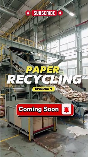From Waste to Pulp | Paper Recycling Begins (EP.1)