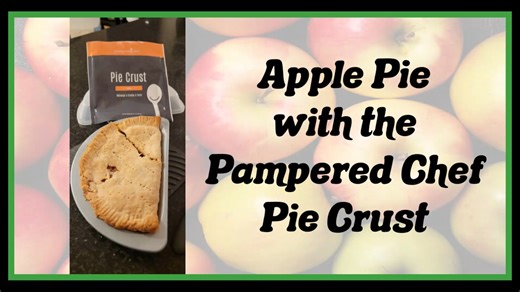 Making your Pie Crust with Pampered Chef's Pie Crust mix is so easy and delicious!!😋 I used the Half Pie Pan to make the perfect size for the 2 of us!! #waitforthebloopers #applepie #pamperedchef www.pamperedchef.biz/lindairwin | Linda's Cooking With Pampered Chef