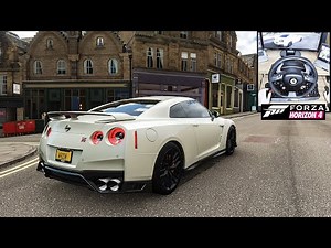 NISSAN GT-R | Forza Horizon 4 | GoPro Thrustmaster t80 ferrari 488 gtb GamePlay