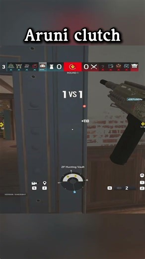 Aruni clutch #r6 #gaming #shorts #fyp #clutch