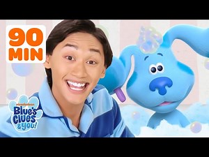 90 Minutes of Healthy Habits and Snacks! 🍎🍌 w/ Josh & Blue! | Blue's Clues & You! - Videos For Kids