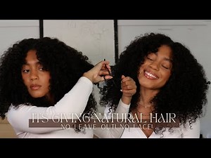 The Most REALISTIC V PART WIG with NO LEAVE OUT | Unice V Part Wig