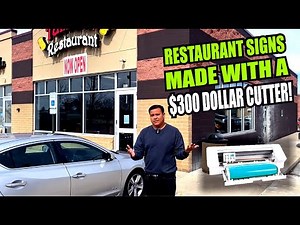 starting a vinyl sign business with a cheap vinyl cutter