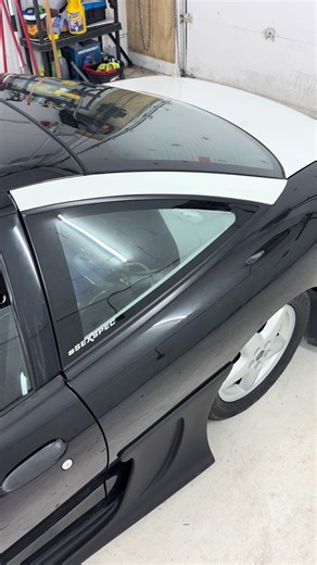 Wrapped the side window frames today. What should we do next? 👀🔥@Wrapsuperstarinc