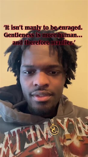 Nothing wrong with being a sensitive man. It’s how you go about it. #philopshy