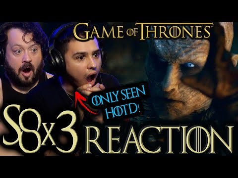 Game of Thrones S8x3 Reaction! FIRST Time Watching!!