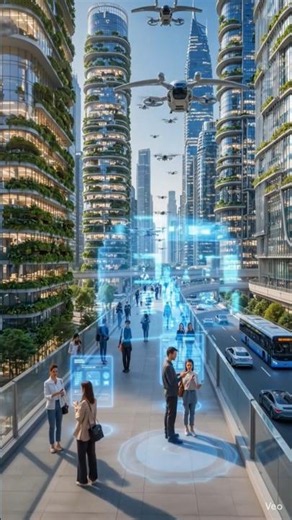 Welcome to the World's Smartest City 🤯 | Future Technology #shorts