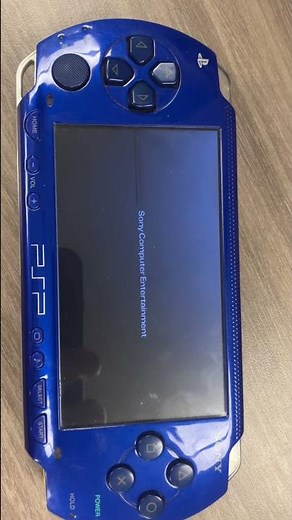 Sony PSP console start up #classicgaming #playstation