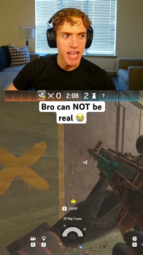 There is NO WAY 😭 #r6clips #r6 #shorts