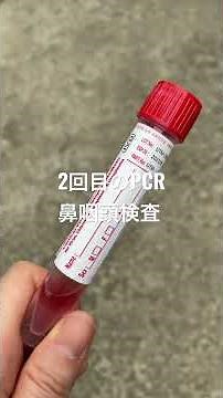 PCR検査3種類全てクリア PCR test