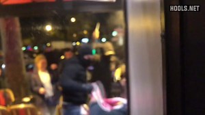 2.6K views · 14 reactions | Footage shows PSG hooligans attacking Crvena Zvezda fans in Paris. | Hools.net | Facebook