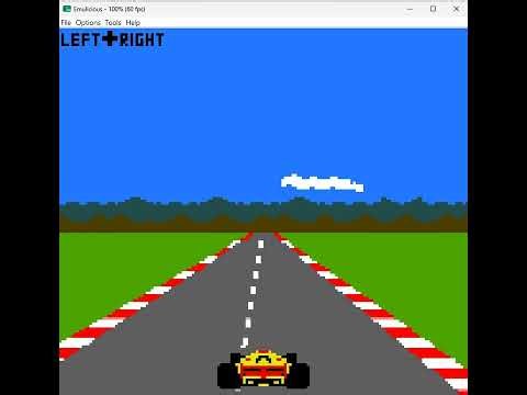 Learning Game Boy programming: New Car Game Ver 0.7