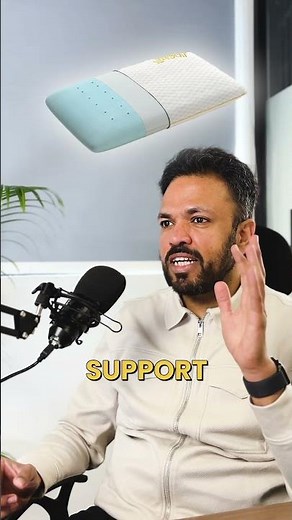 Our SoftTouch Memory Foam Pillow:designed for dreamy sleep, crafted with care. Hear it from our COO!