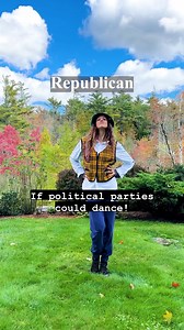 6.7K views · 130 reactions | If political parties could dance. How did I do!? Send me videos of you doing them!! What was your fav!? #dancer #political #democrat #republican #dance | Toni Nagy Comedy | Facebook