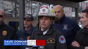 5 injured after dump truck crashes through side wall of Target in North Bergen, New Jersey