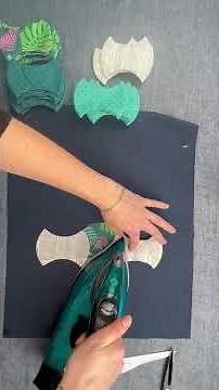 Cushion with the Apple Core patchwork technique, #shorts