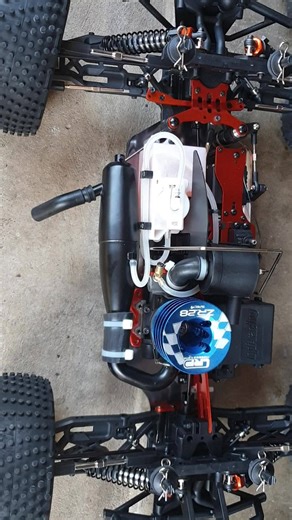 LRP 28 with roto start. First start and break in | RC nitro cars, buggies, trucks