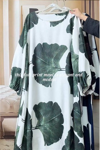 Elegant Long Dress for Modest Fashion Enthusiasts