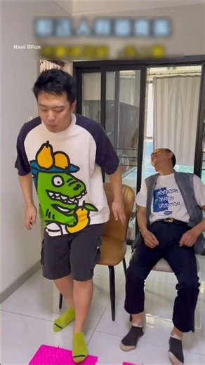 The Challenge Started between Son and Grandfather! @HappyLstory@CurioVerse3D