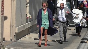 Chris Pine dons an eye-catching ensemble ahead of TV appearance