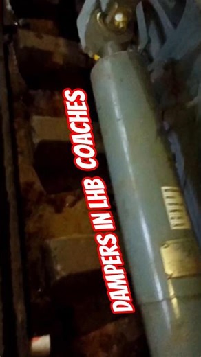 Dampers used in lhb coaches. #lhbcoaches #dampers #indianrailways