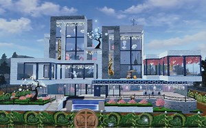 明日之后双人地基《向南》原创：秋日森林娜娜