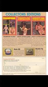 Wrestling's Main Event Magazine June 1985 #wrestling #wwe #aew #prowrestling #nwa #hulkhogan #wwf