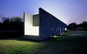 david adjaye adds light box villa to sifang art museum site in china