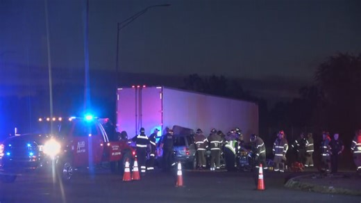 2 Hospitalized After Crash Involving Semi Truck Near I-44 In Tulsa