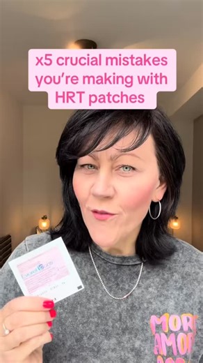 🧐 x5 crucial mistakes you’re making with HRT patches! Let me know your thoughts and do share any feedback in the comments 👍 #menopause #hrt #perimenopausejourney | Jen's Menopause Tips & Hacks