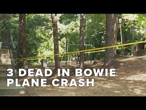 3 dead after small plane crashes at public park in Maryland