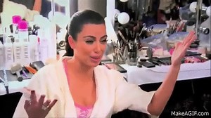 Kim Kardashian's Best Crying Moments on Make a GIF