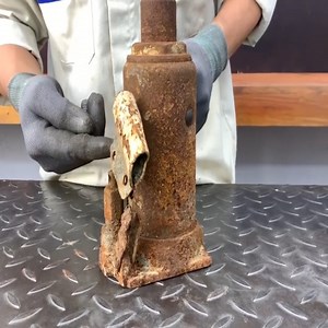 105K views · 834 reactions | Restoration Rusty Old Hydraulic Jack Restore 80 Years Old Hydraulic Jack Severely Damaged | A͜͡9 Black | Facebook