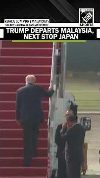 US President Trump concludes ASEAN visit, departs for Japan for next high-stake meet