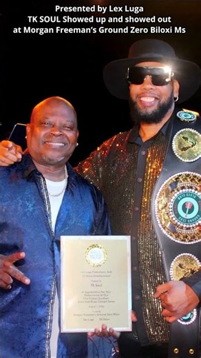 TK SOUL graced the stage at Morgan Freeman’s Ground Zero Biloxi Ms