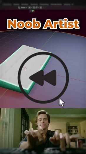 Blender Noob vs Pro: Arranging Keycaps #3d #tutorial