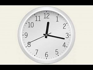 Tick Clock Sound - 7 Hours with Relaxing Animation | Sleep and Study Background | ASMR