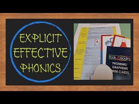 Explicit Phonics Lesson Model: West Virginia Phonics