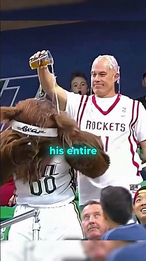 The NBA’s MOST INSANE Mascot 🤯 #nba #basketball #sports