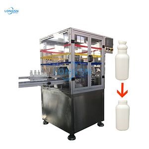 [Hot Item] Automatic Plastic PP Pet Cutting Machine Plastic Bottle Cutter Jerrycan Mouth Neck Cutting Machine