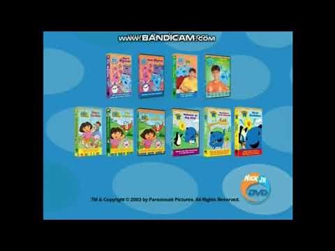 Nick Jr VHS And DVDs 2003 Trailer Background Music