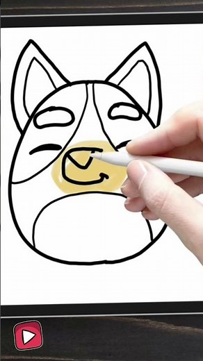 How to Draw Bluey (from the "Escape" Episode) EASY 🐕 | Step-by-Step Drawing Tutorial for Kids ✏️