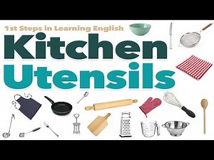 English Vocabulary - KITCHEN UTENSILS