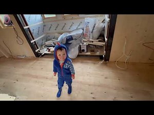 Finishing my timber cladding in my camper